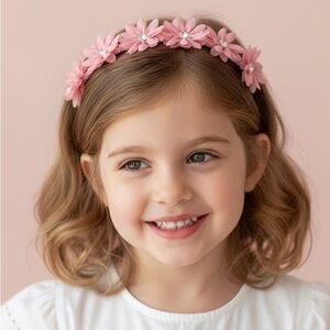 Floral Elastic Clair’s Hairband